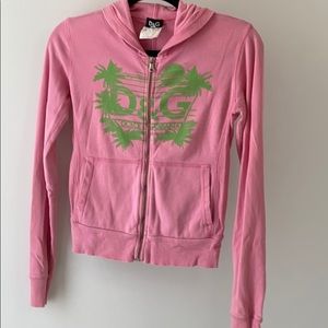 D & G lightweight zipup hoodie